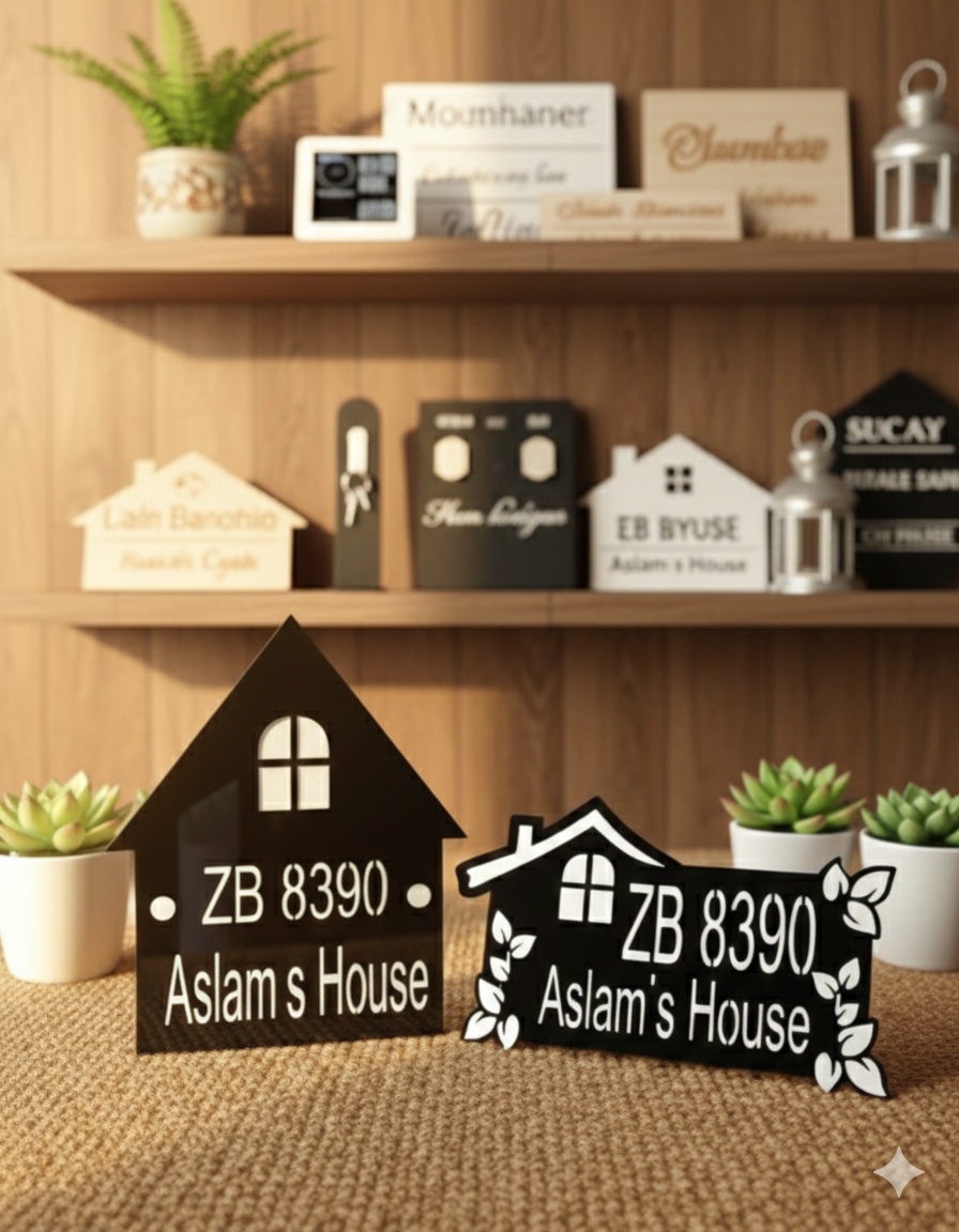 Outdoor Modern Home Plate