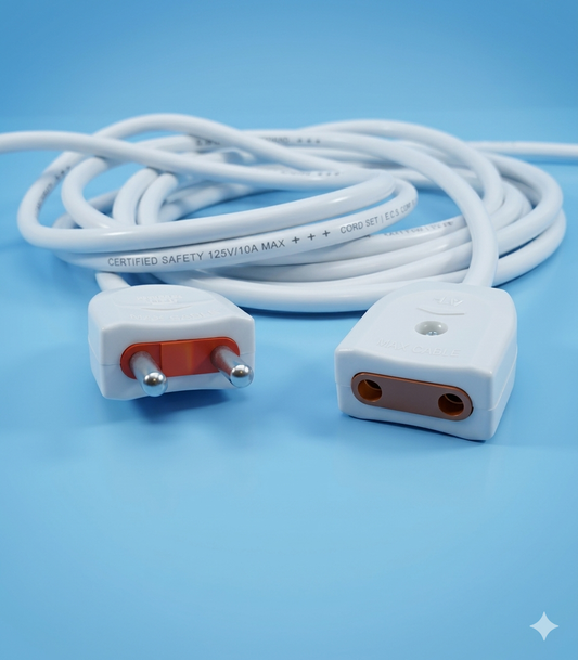 Extension Switch Wire 5 Meter | 17 Feet Male Female Extension wire