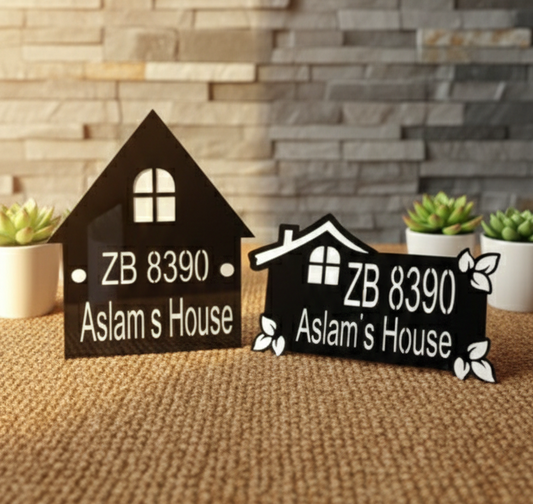 Outdoor Modern Home Plate