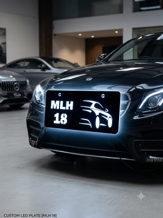 CAR LED NUMBER PLATE