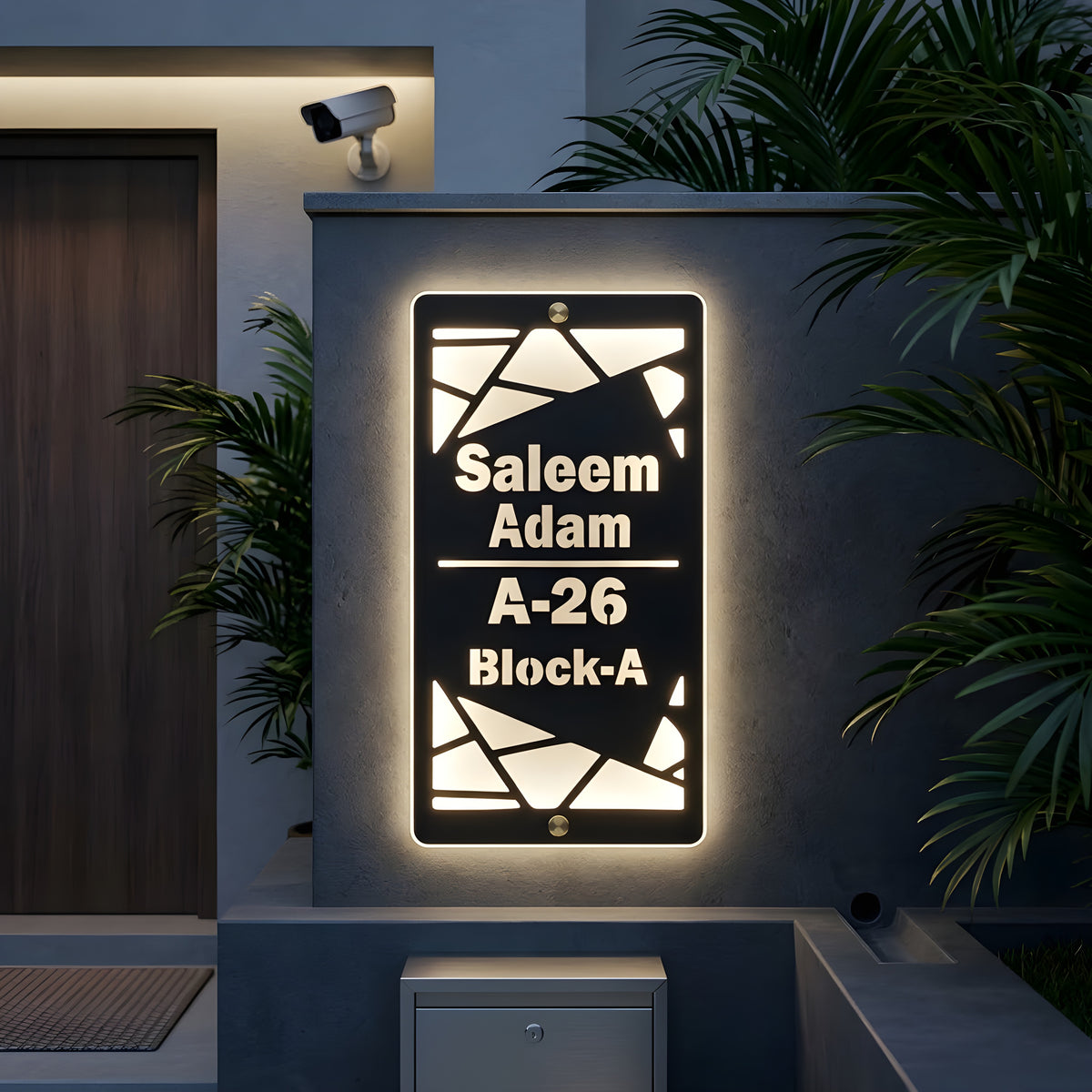 Matrix LED Outdoor Home Plate