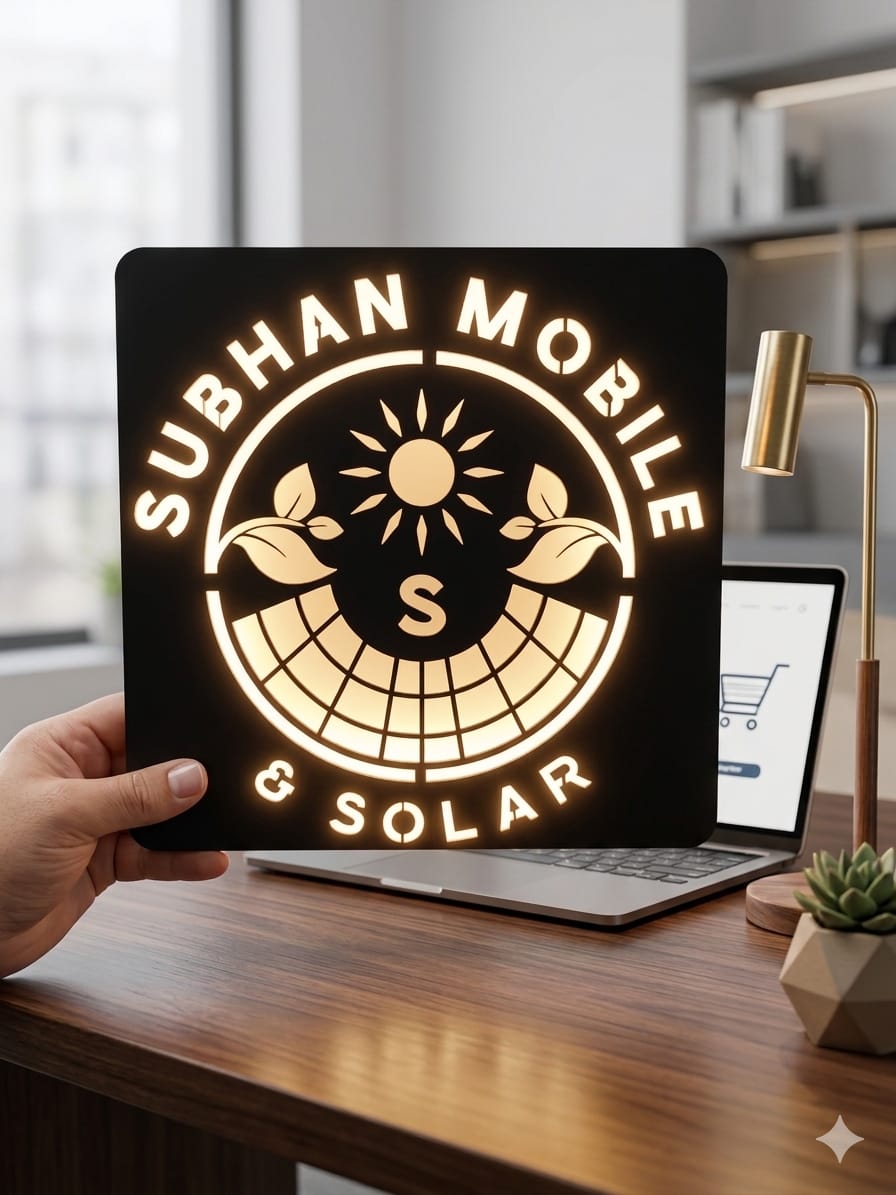 LED Outdoor Custom Home Plates